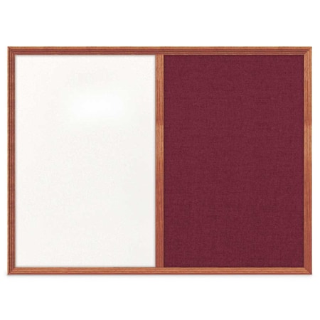 United Visual Products Slim Style Indoor Enclosed Corkboard, 12 UV500SC-SATIN-FORBO